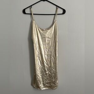 NWT Forever 21 Gold Dress